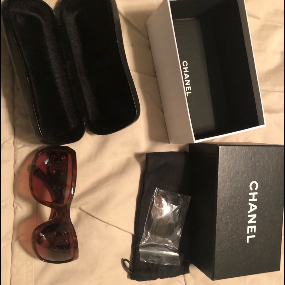 Authentic Chanel sunglasses